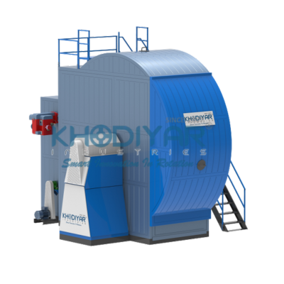 Single Station Bi Axial Roto Mould Machine