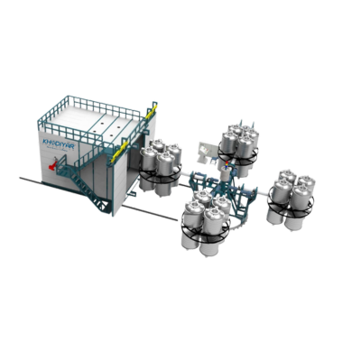 Bi Axial Rotomoulding Machine