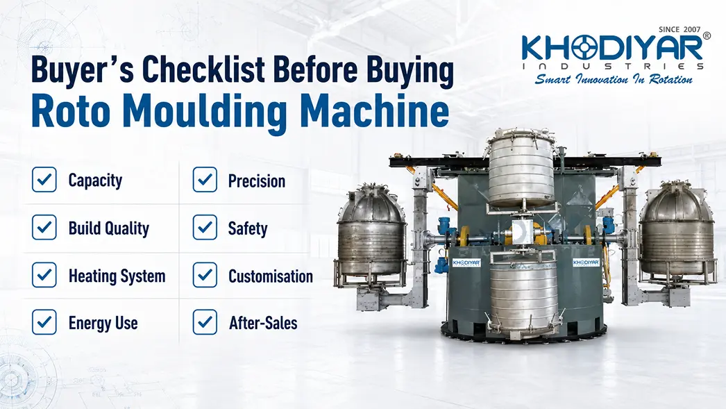 Buyer’s Checklist Before Buying Roto Moulding Machine