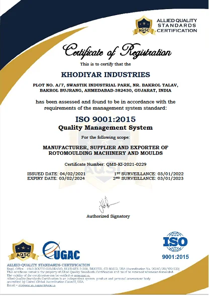 khodiyar certificate